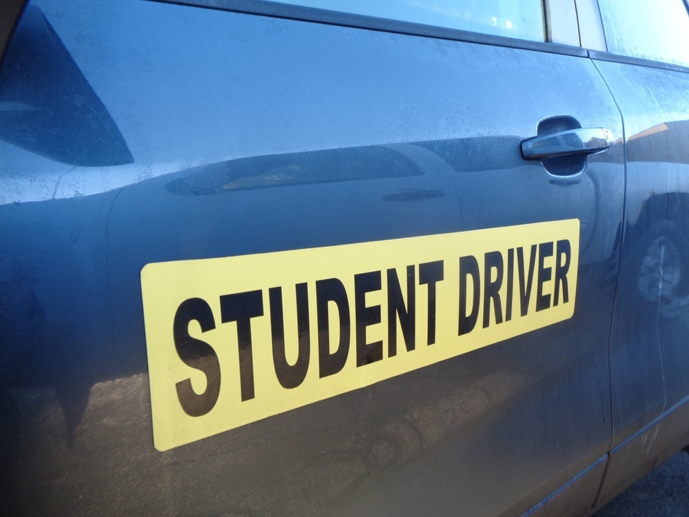 Driver Ed Student Driver Sign Photo