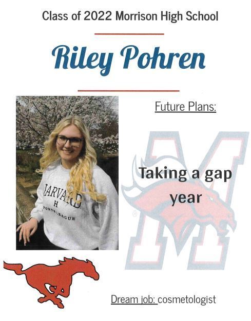 Riley Pohren  Senior Highlight